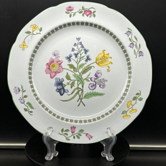 Vintage 1970's Spode England "Summer Palace" Dinner Plate - Picture 4 of 8